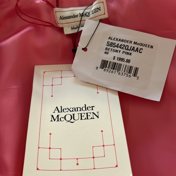 Alexander McQueen Hot Pink Blazer - Picture 4 of 5
